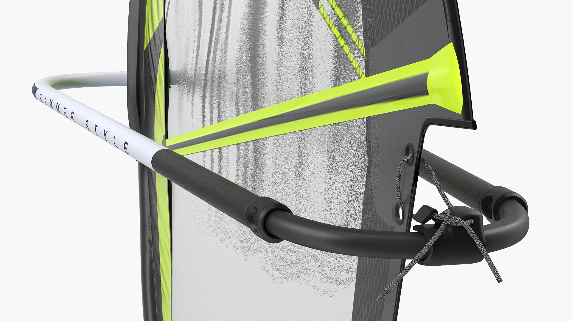 3D Windsurf Board And Sail model