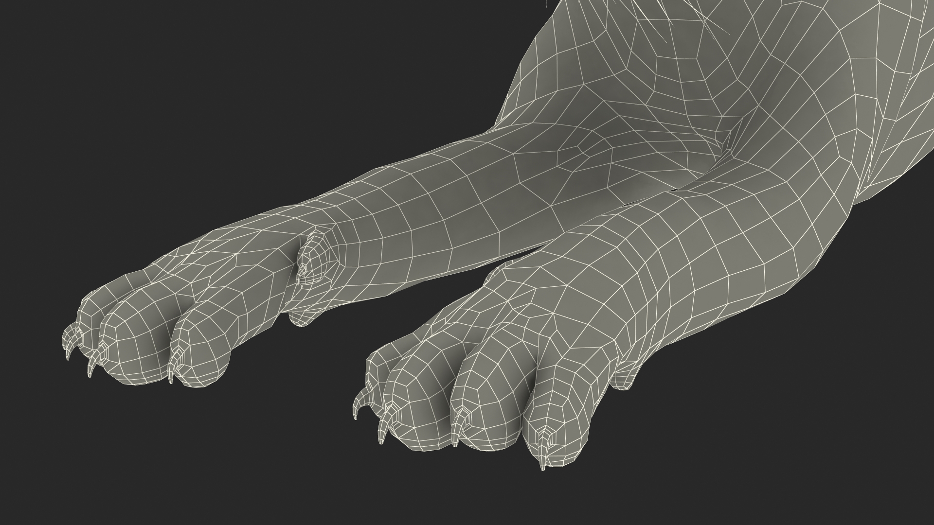 Jaguar Lying Down 3D