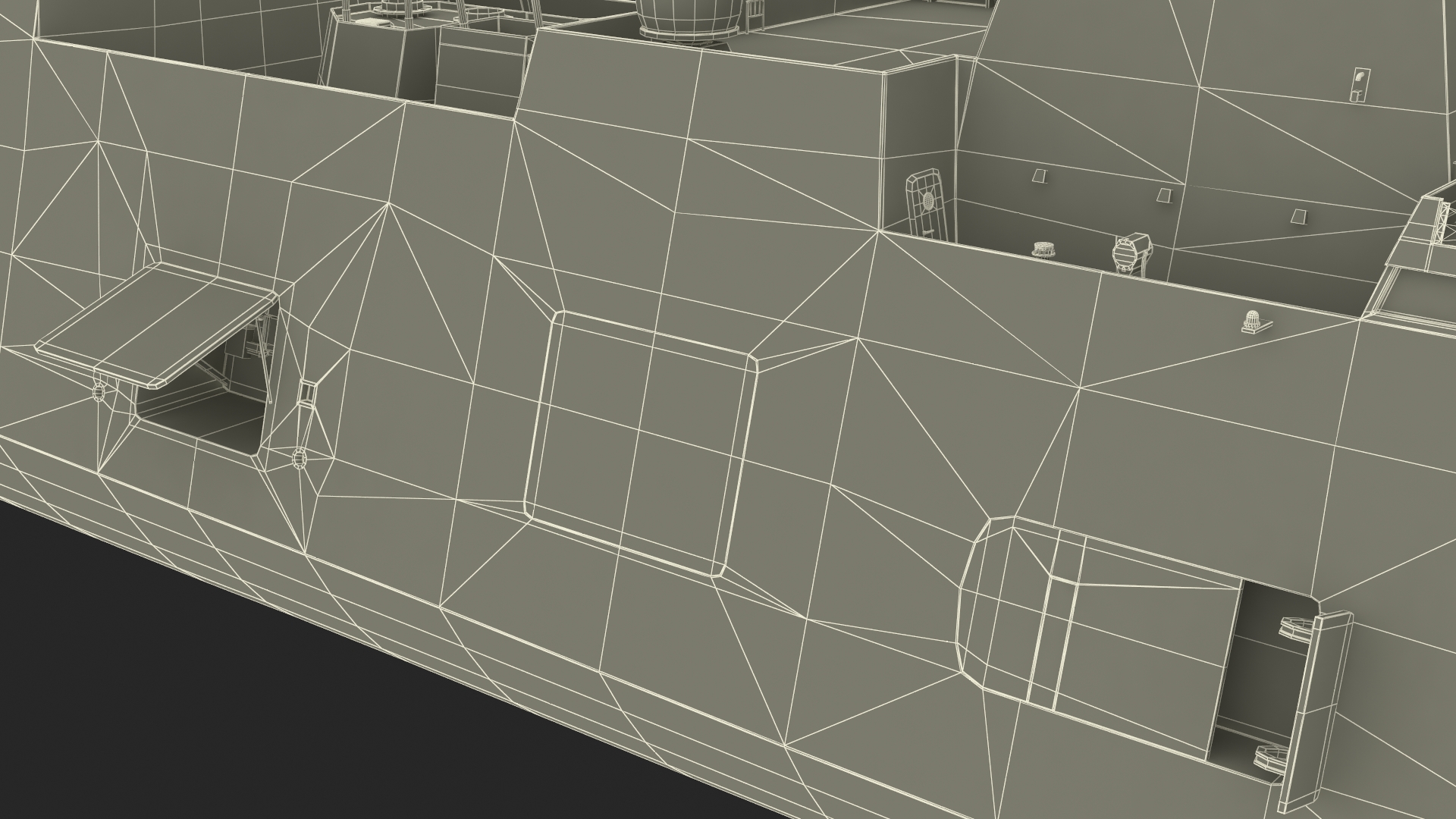 3D Japanese Mogami Class Frigate FFM-2 with Helicopter Rigged model