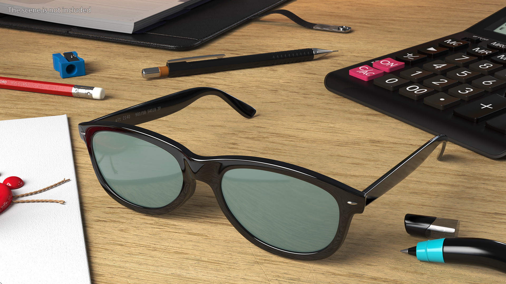 Classic Style Sunglasses 3D model