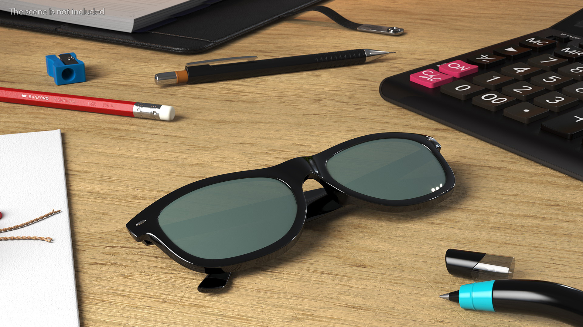 Classic Style Sunglasses 3D model