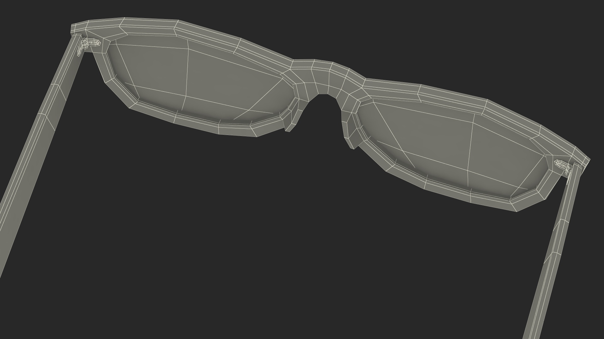 Classic Style Sunglasses 3D model