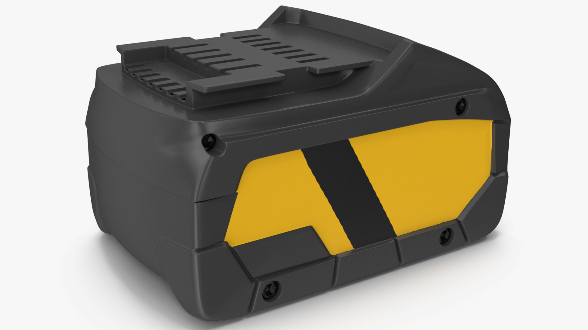 Yellow Heat Gun Cordless 3D model