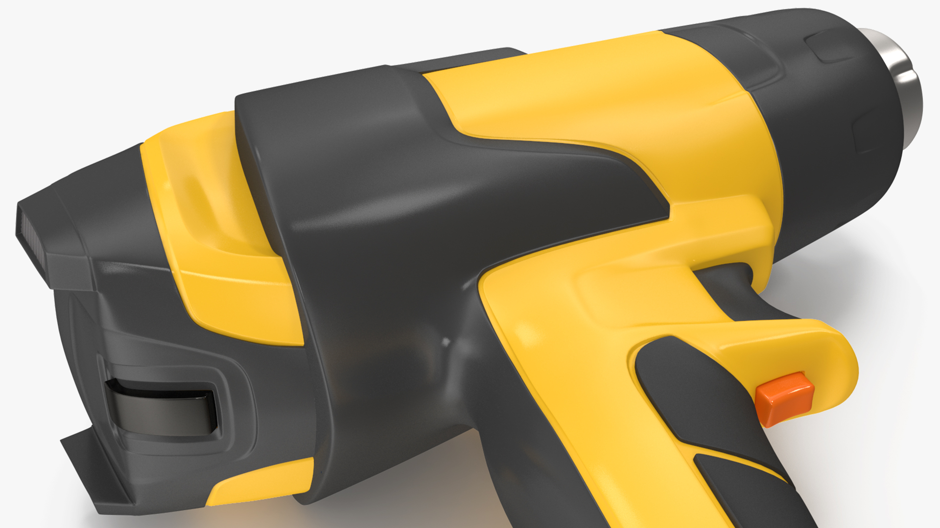 Yellow Heat Gun Cordless 3D model