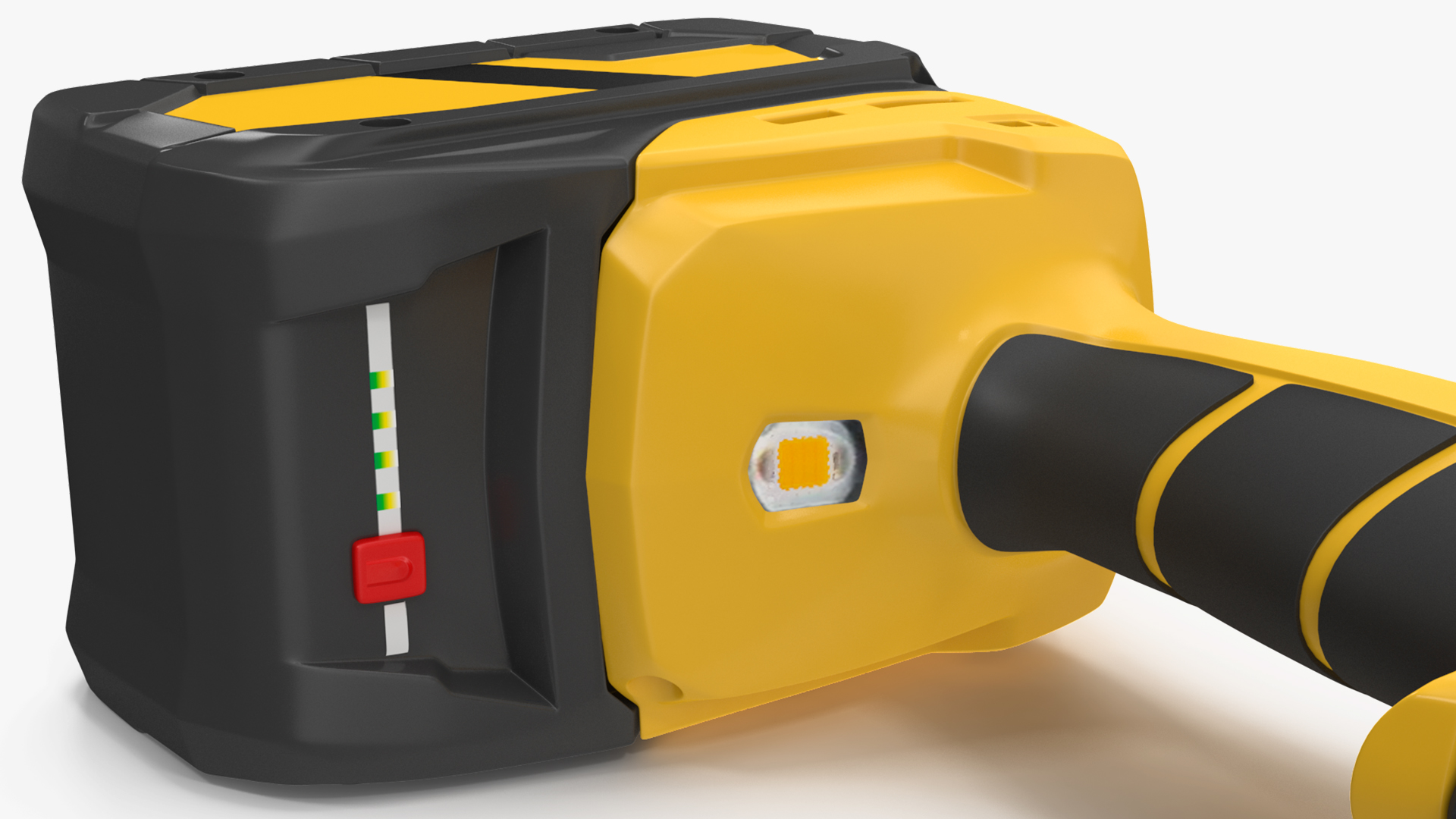 Yellow Heat Gun Cordless 3D model