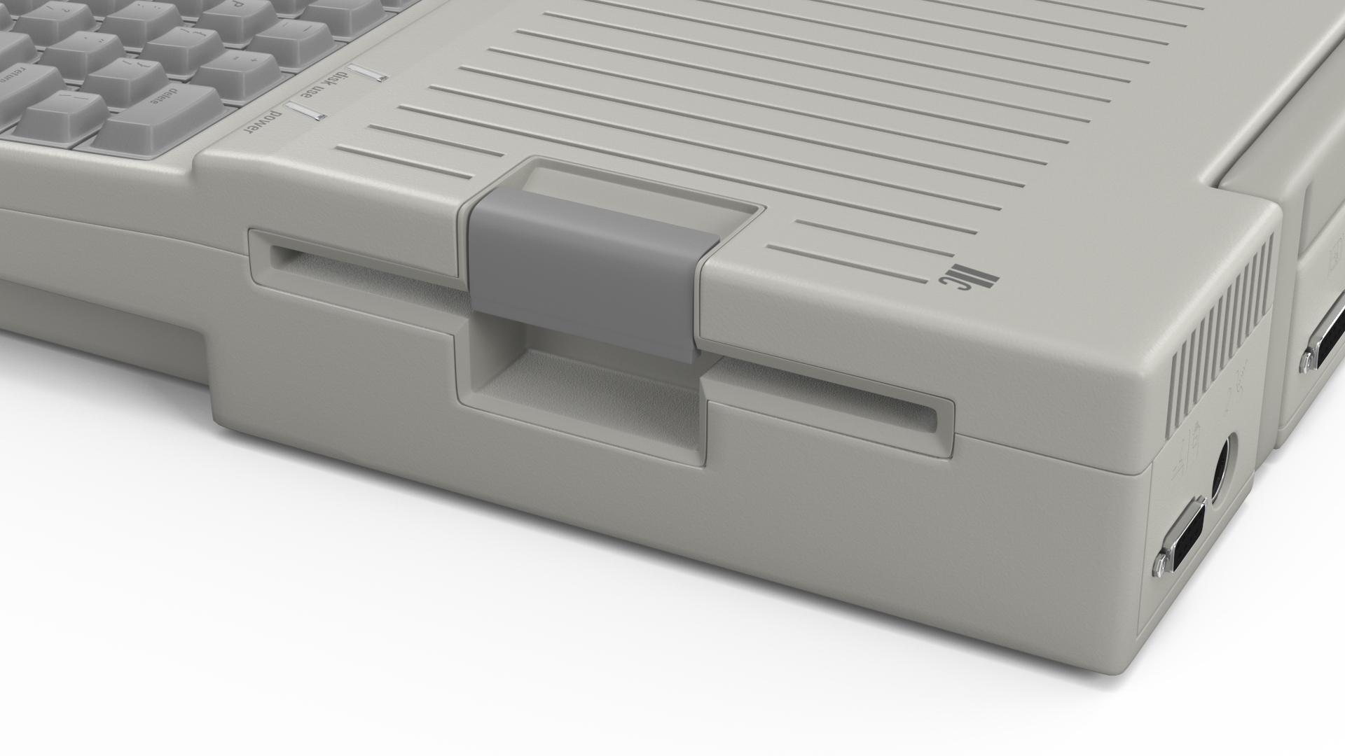 3D Vintage Apple Computer IIc