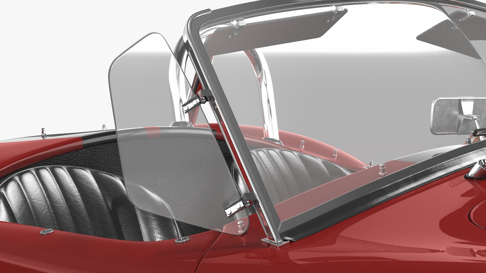AC Cobra Shelby 1965 Red 3D model