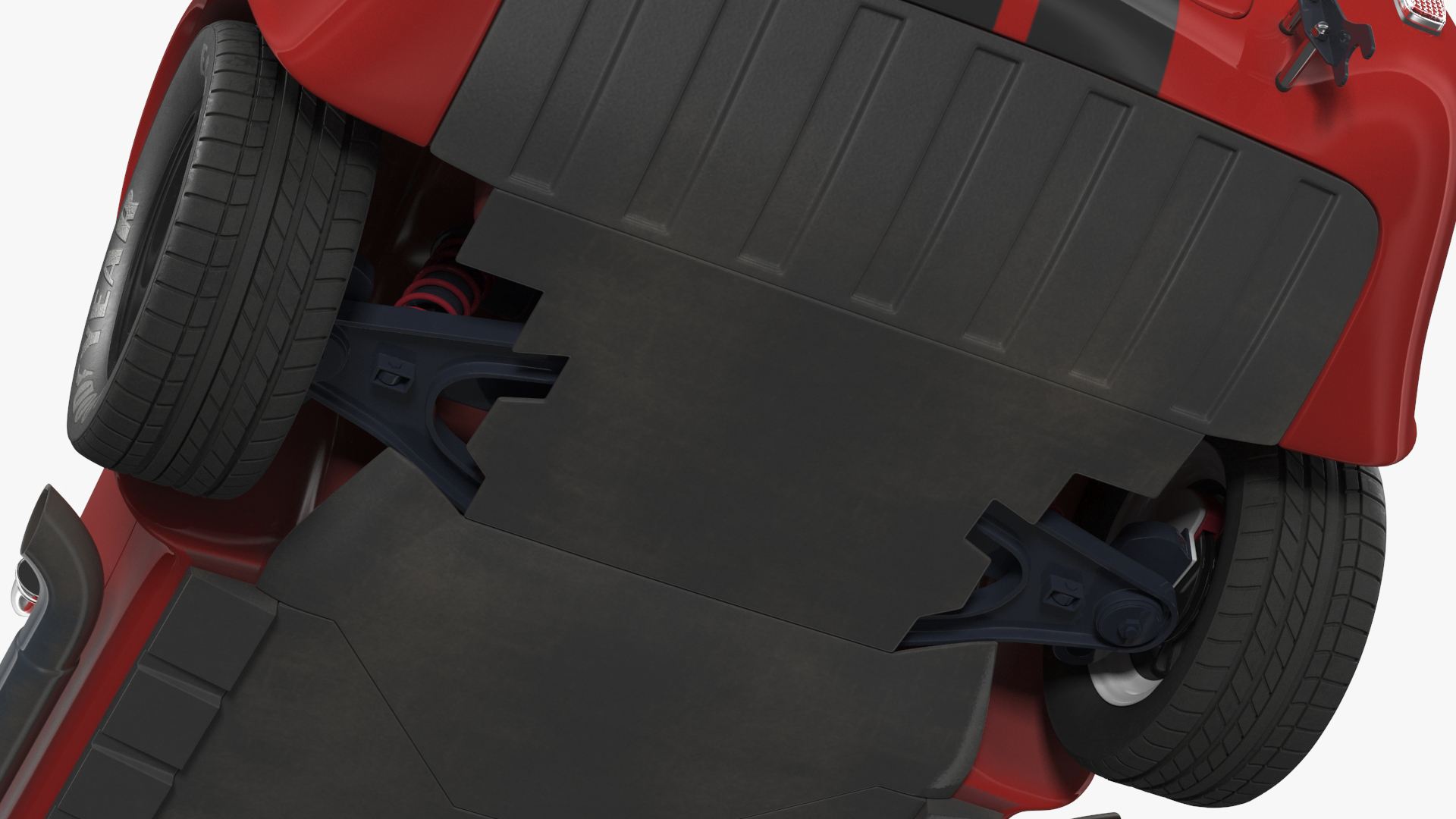 AC Cobra Shelby 1965 Red 3D model