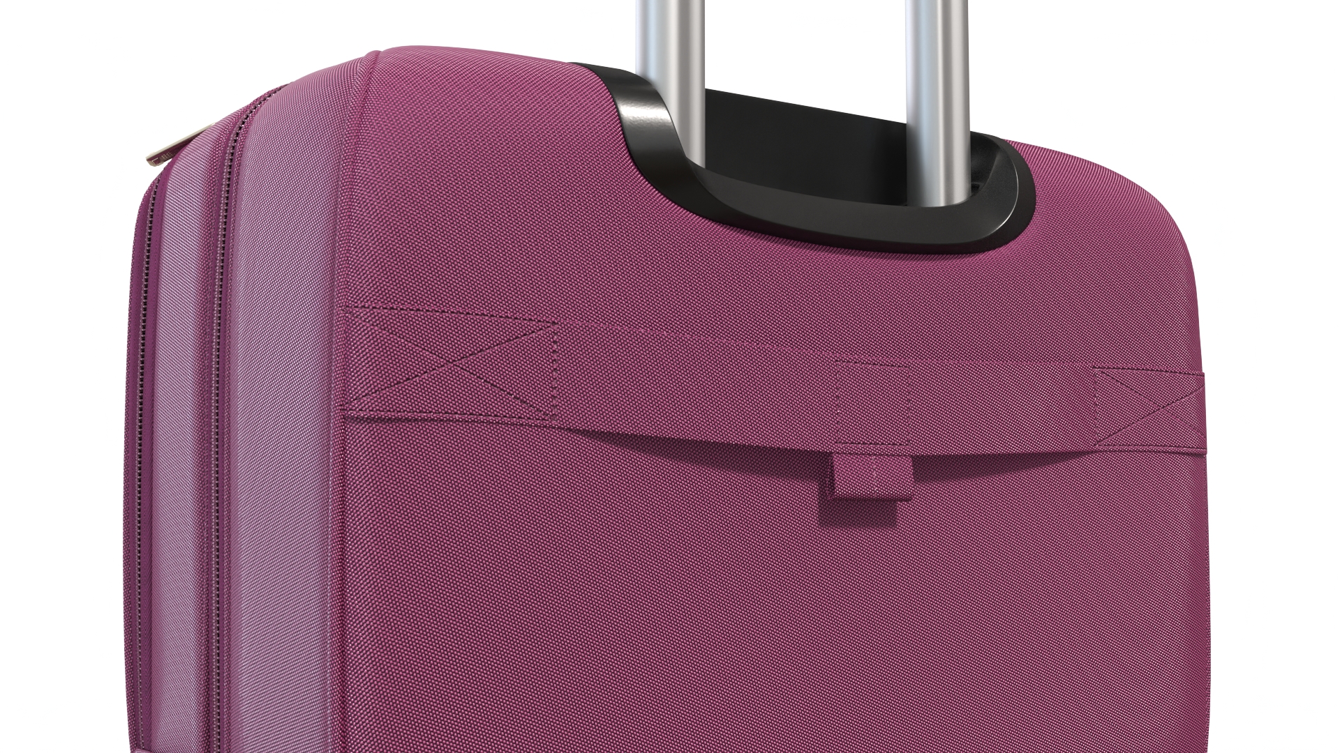 3D model Wheeled Travel Suitcase Purple