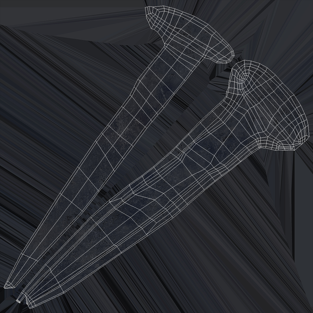 3D Forged Iron Nail