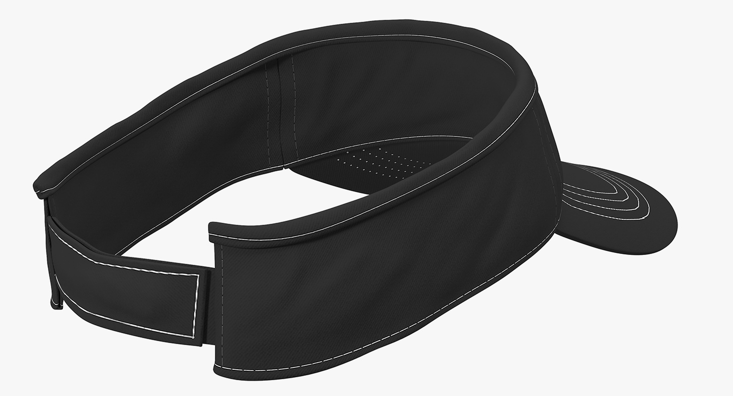 Adjustable Sun Visor Cap Nike 3D model