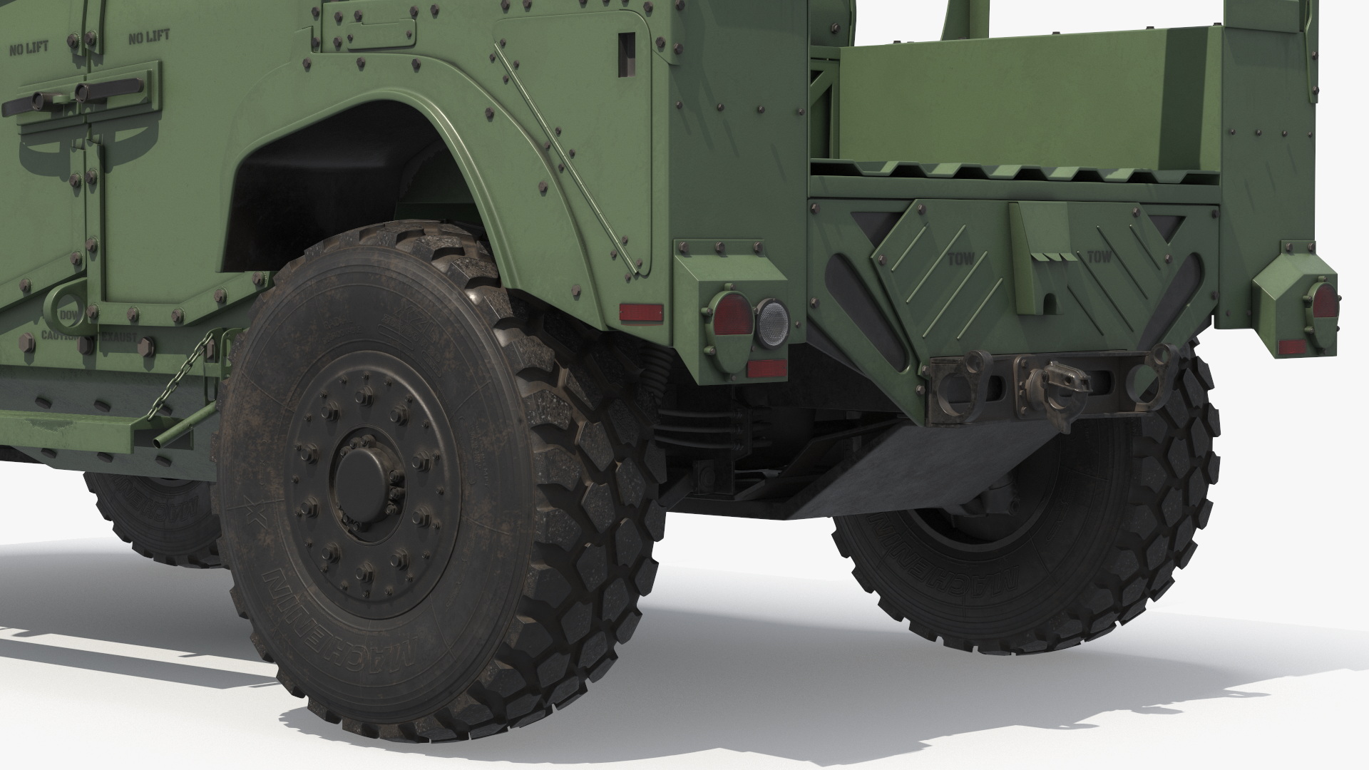 Patrol Car with Protected Gun Mount - view 8
