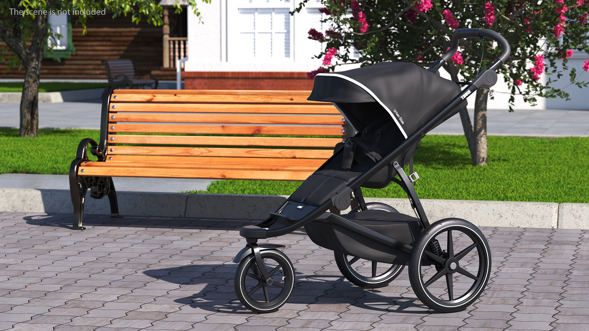 3D Thule Urban Glide 2 Stroller model