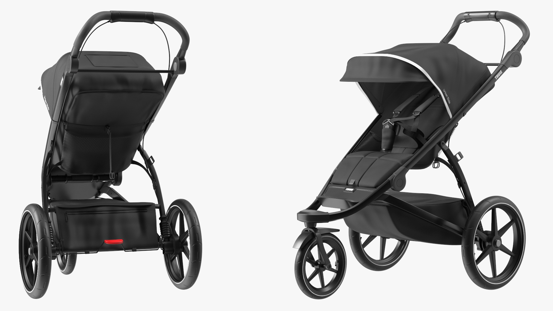 3D Thule Urban Glide 2 Stroller model
