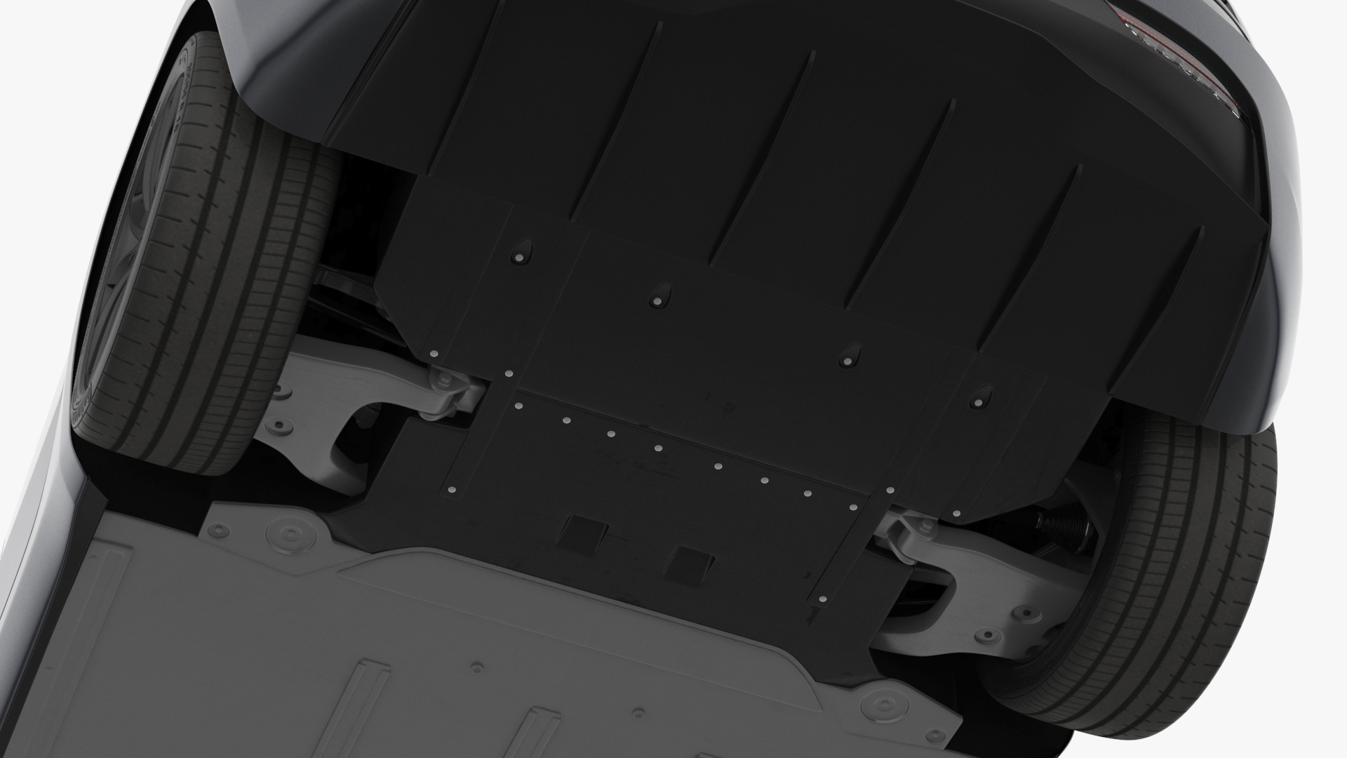 Tesla Model 3 2024 Stealth Grey Rigged for Cinema 4D 3D