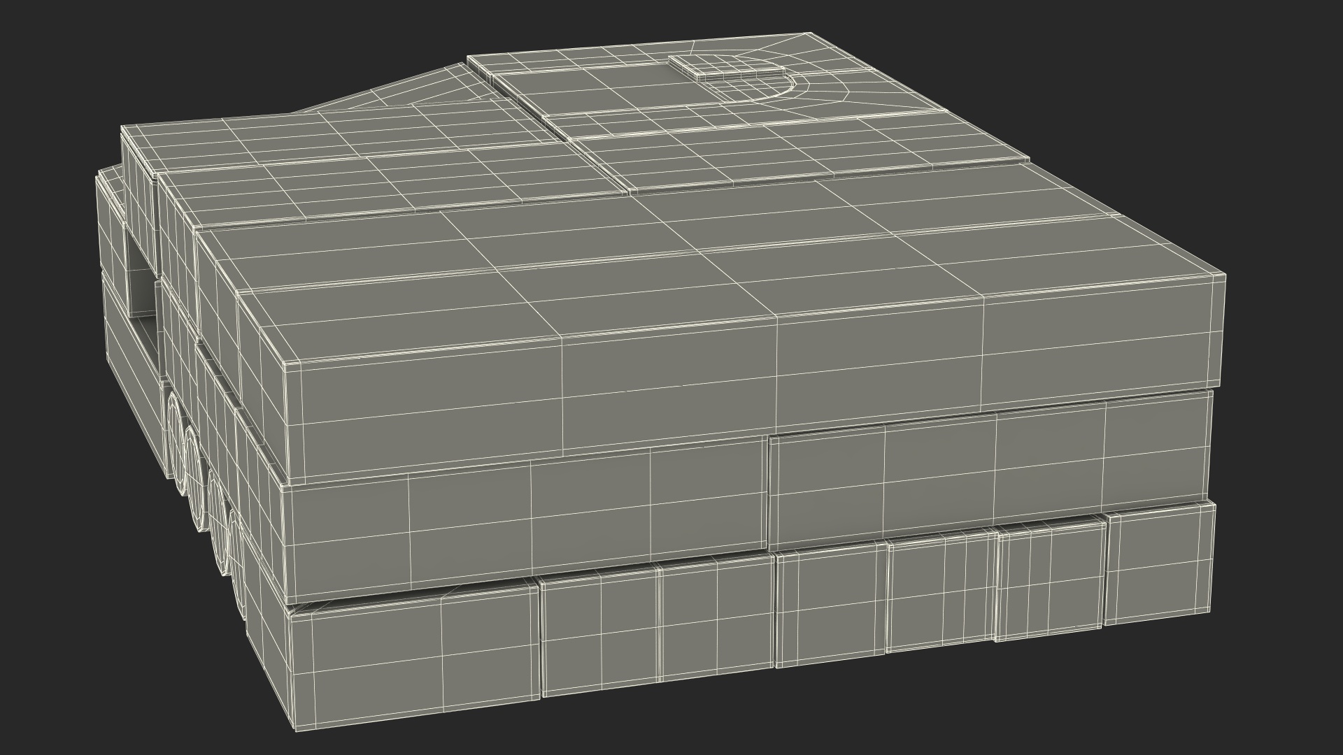 3D Wooden Constructor Colored