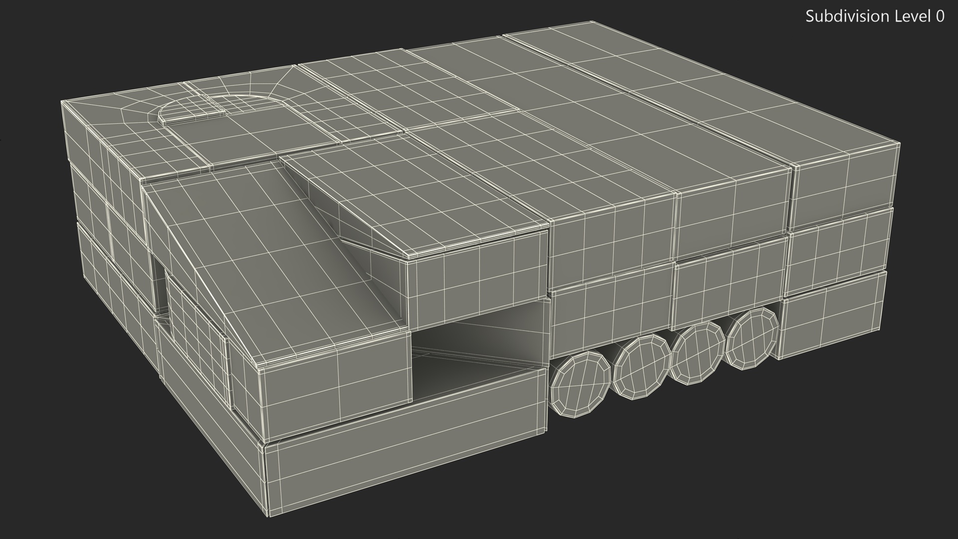 3D Wooden Constructor Colored