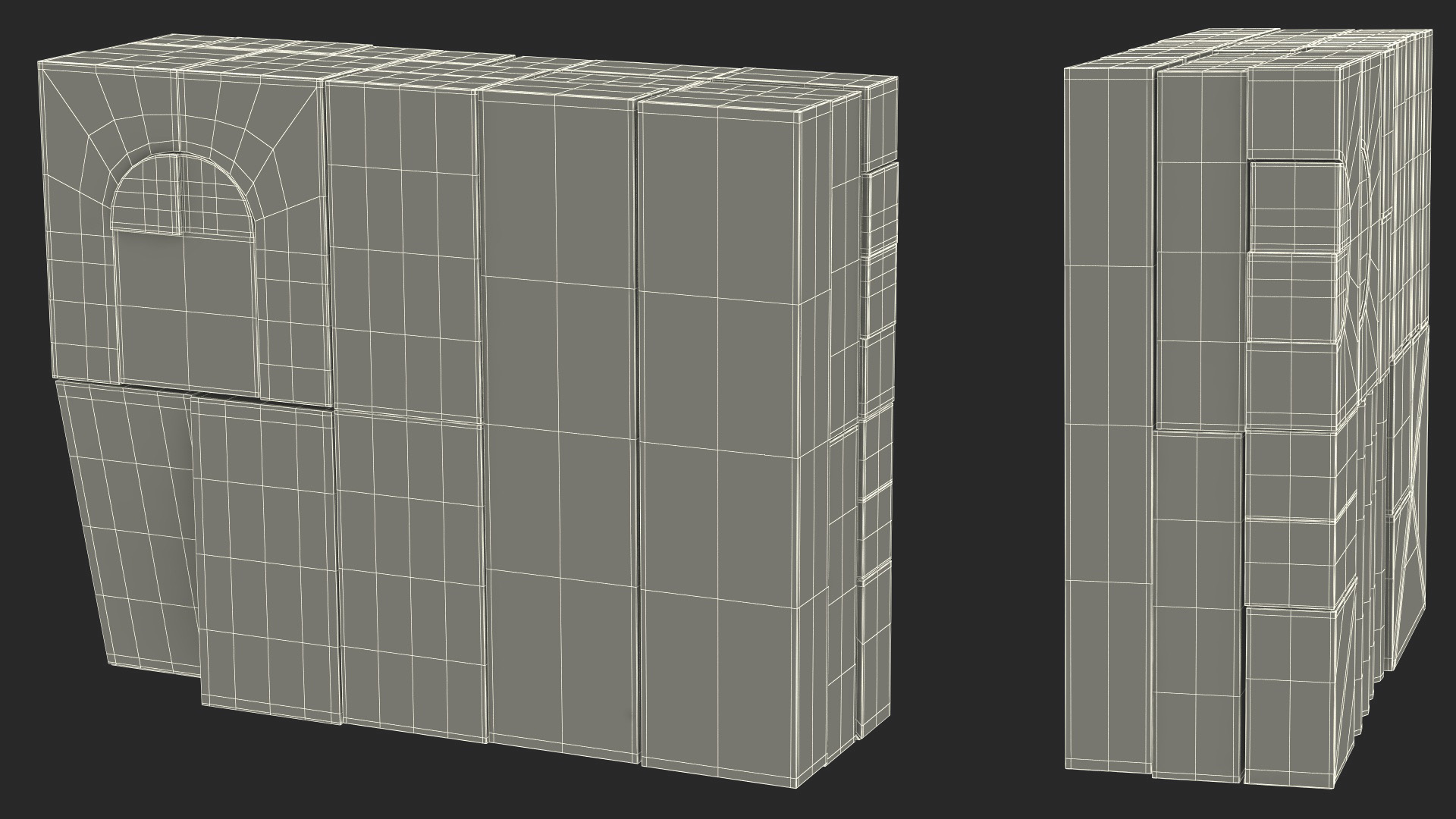 3D Wooden Constructor Colored