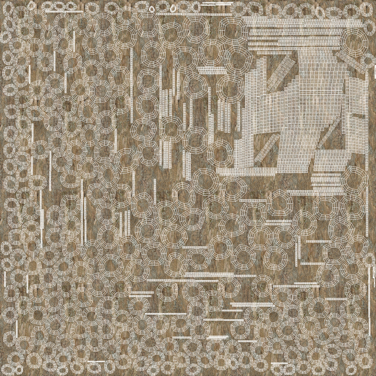 Kolkwitzia Amabilis Bush 3D model