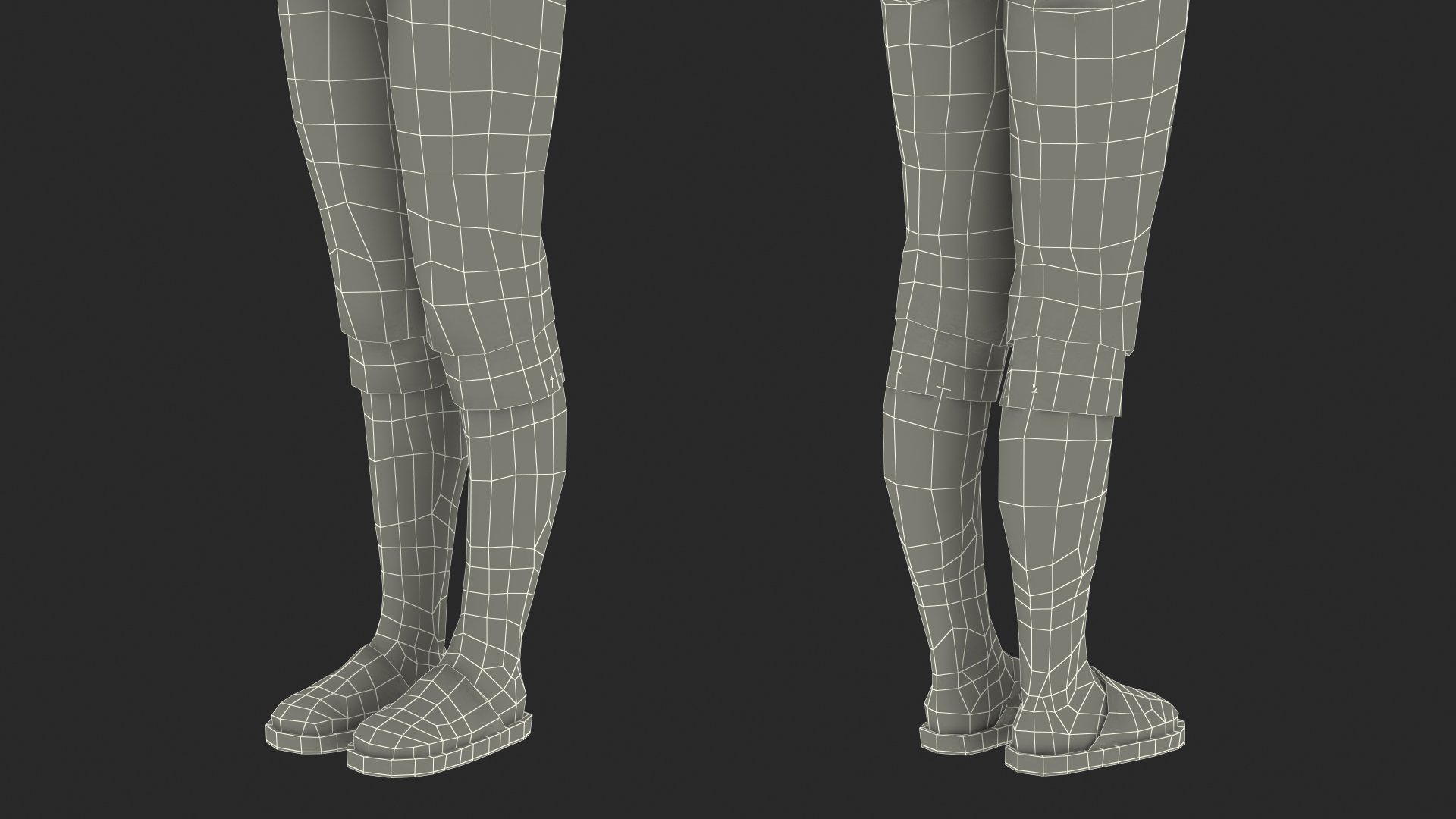 Black Child Girl Home Style Rigged 3D model