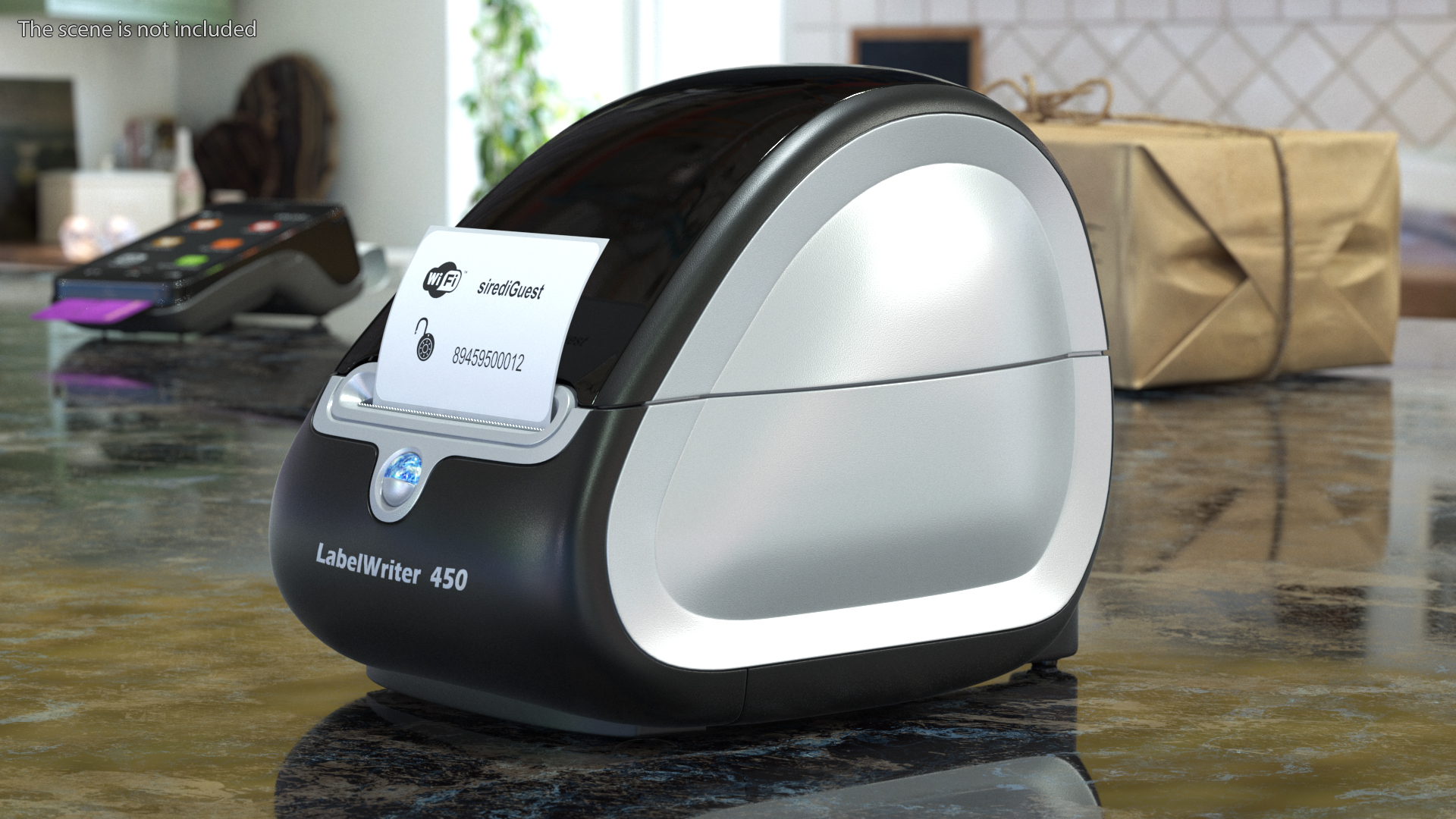 3D DYMO Label 450 Direct Thermal Printer with Wifi Label model