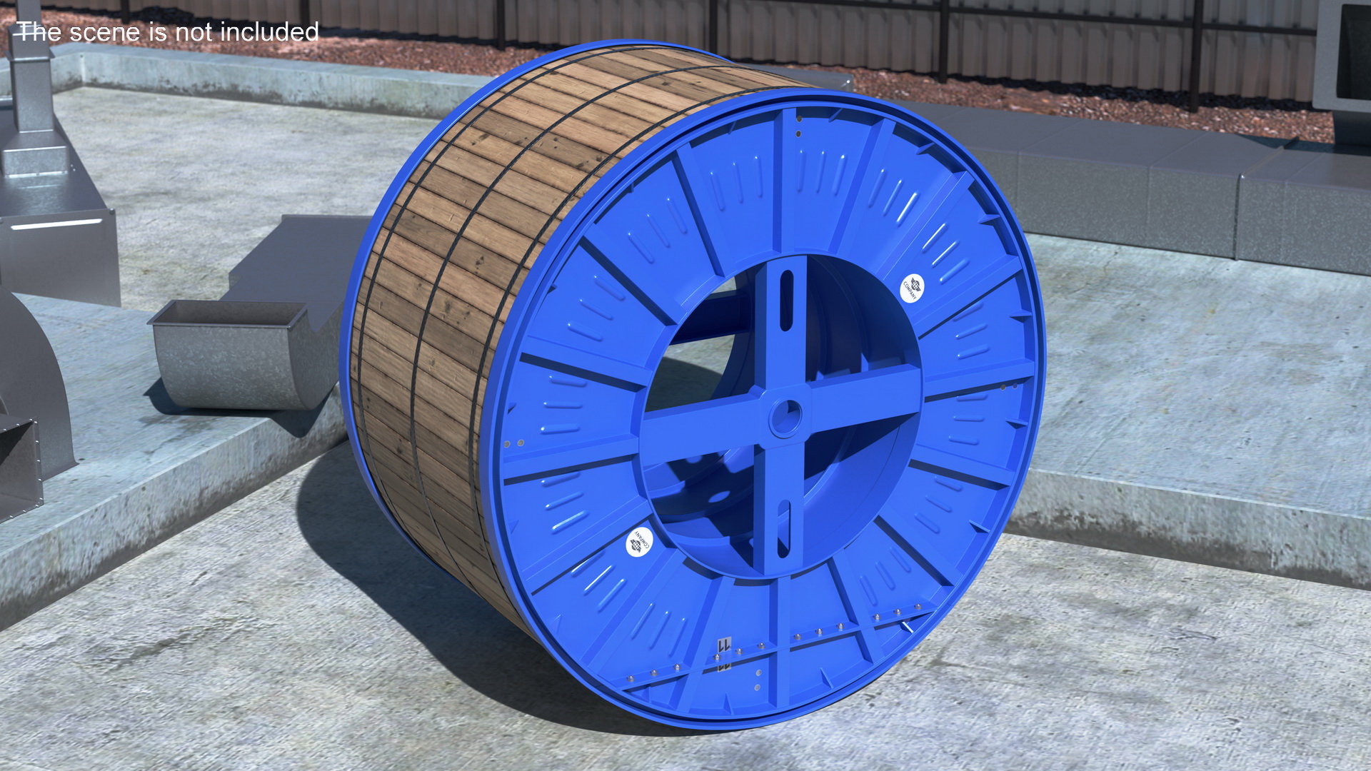 3D Steel Cable Drum