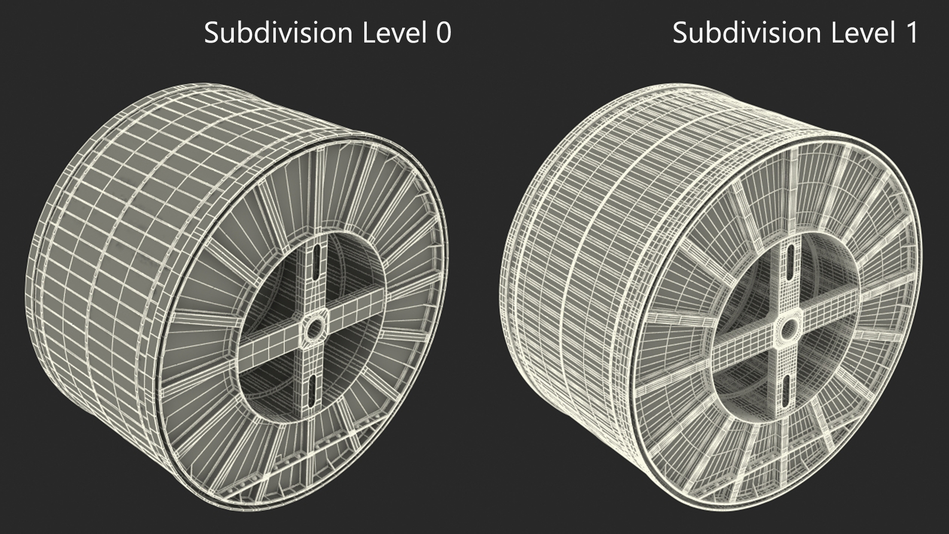 3D Steel Cable Drum