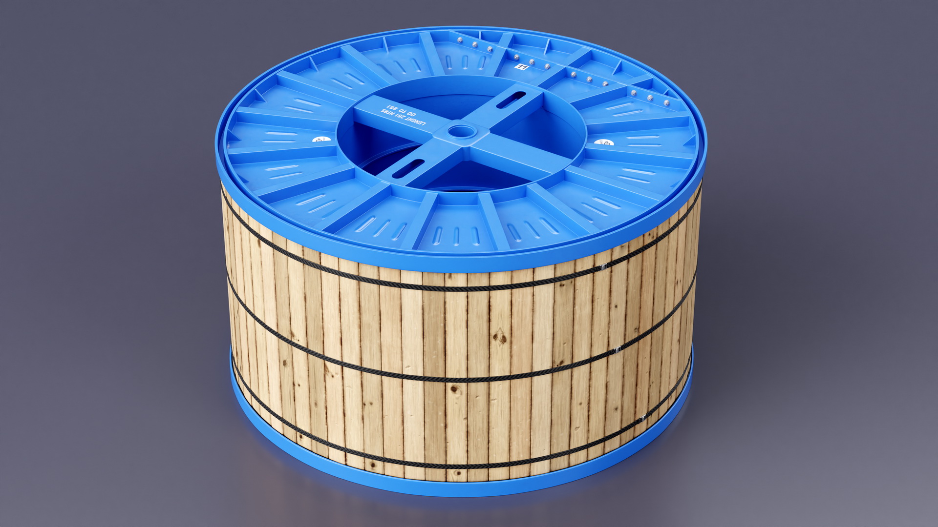 3D Steel Cable Drum