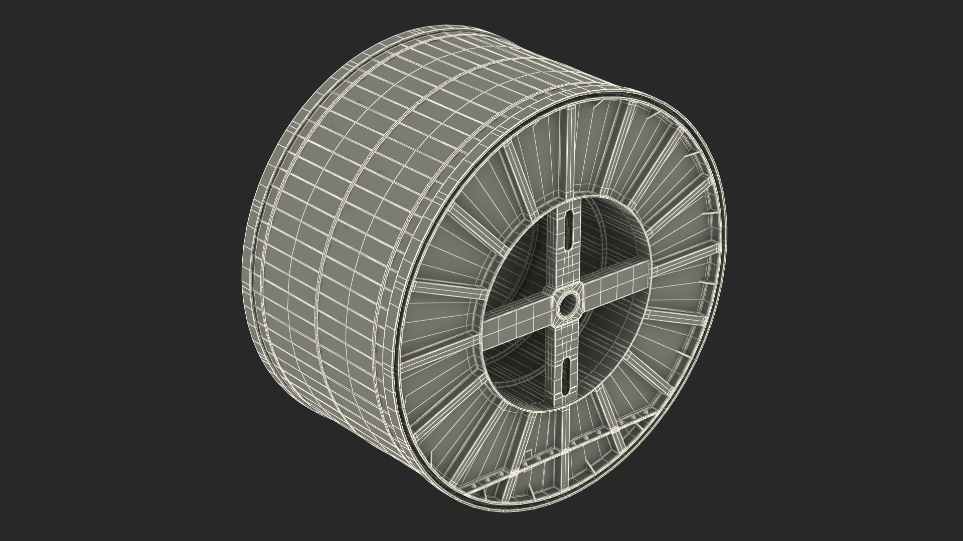 3D Steel Cable Drum