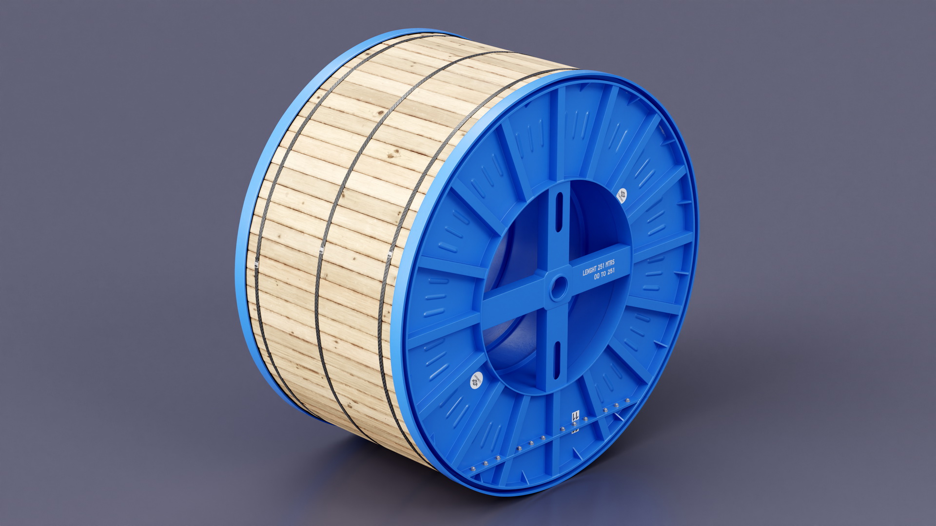 3D Steel Cable Drum