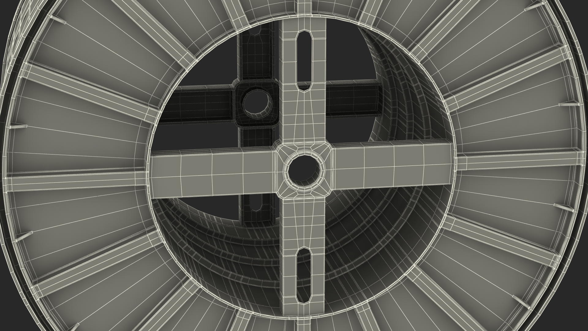 3D Steel Cable Drum