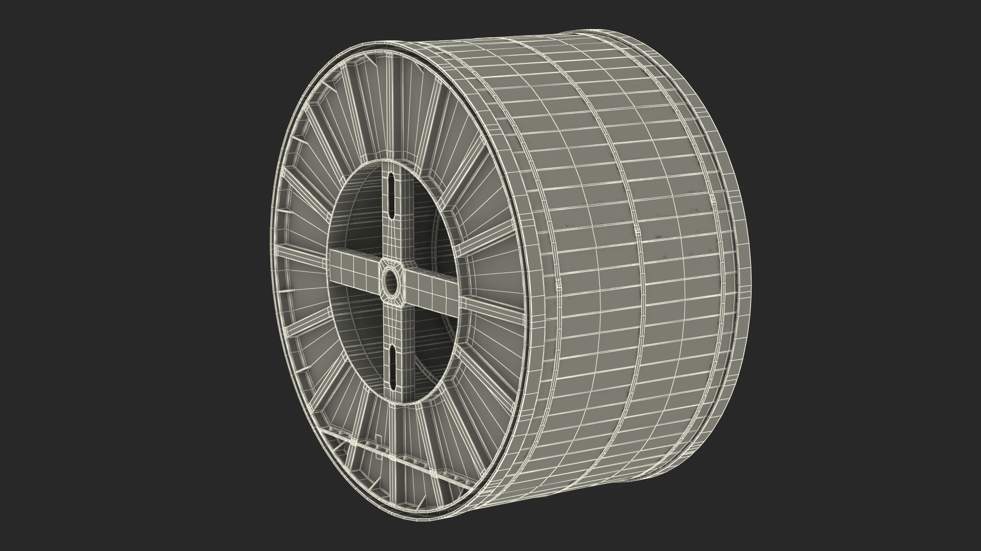 3D Steel Cable Drum