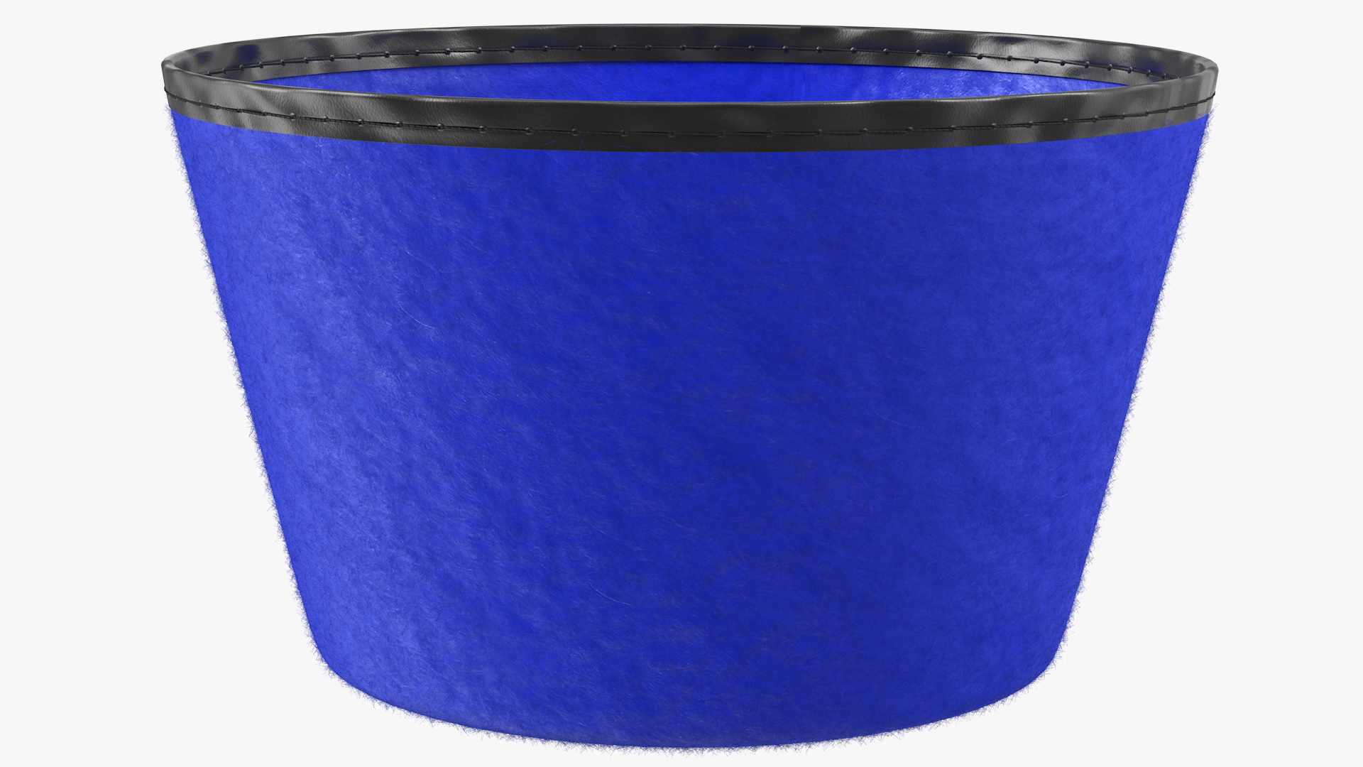 Traditional Arabic Blue Fez Hat With Yellow Tassel Fur 3D model