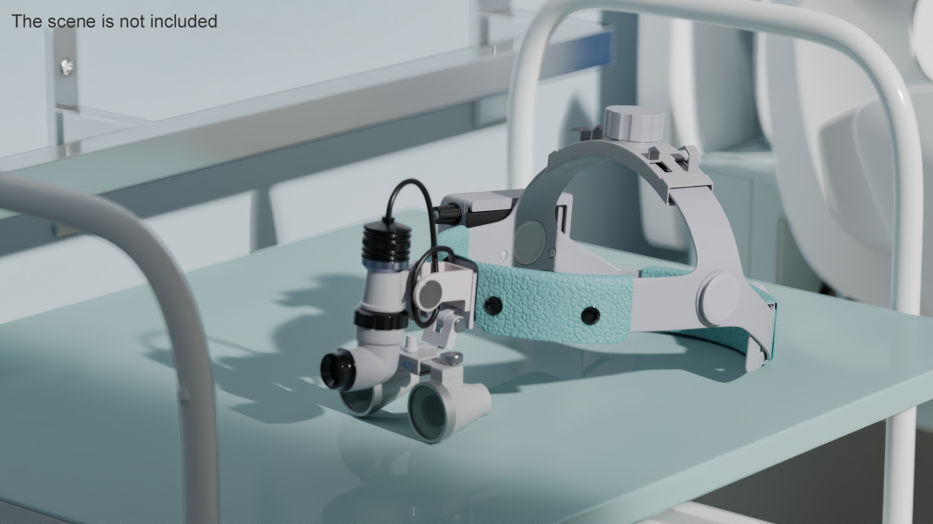3D Dental Loupe Light model