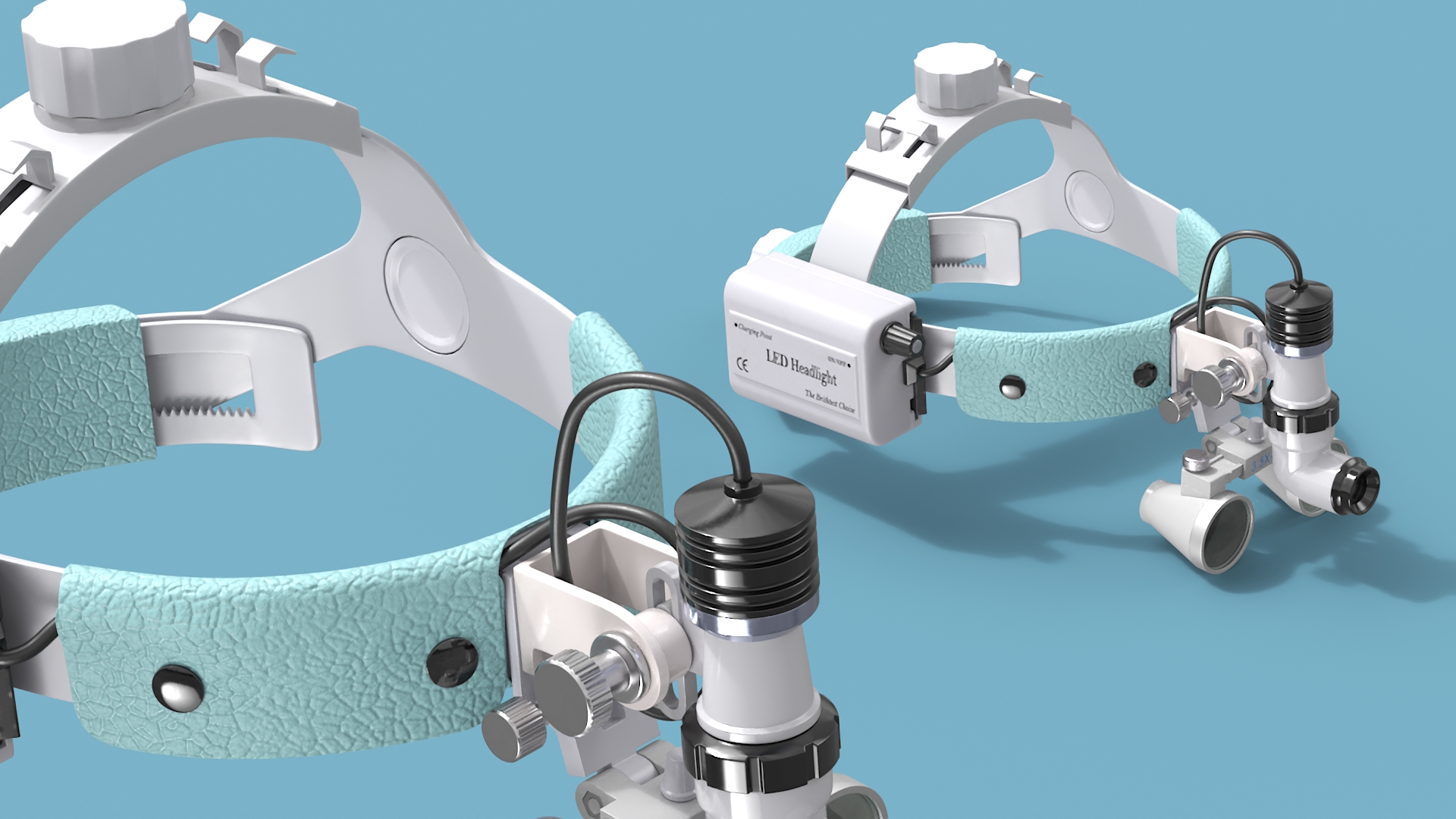 3D Dental Loupe Light model