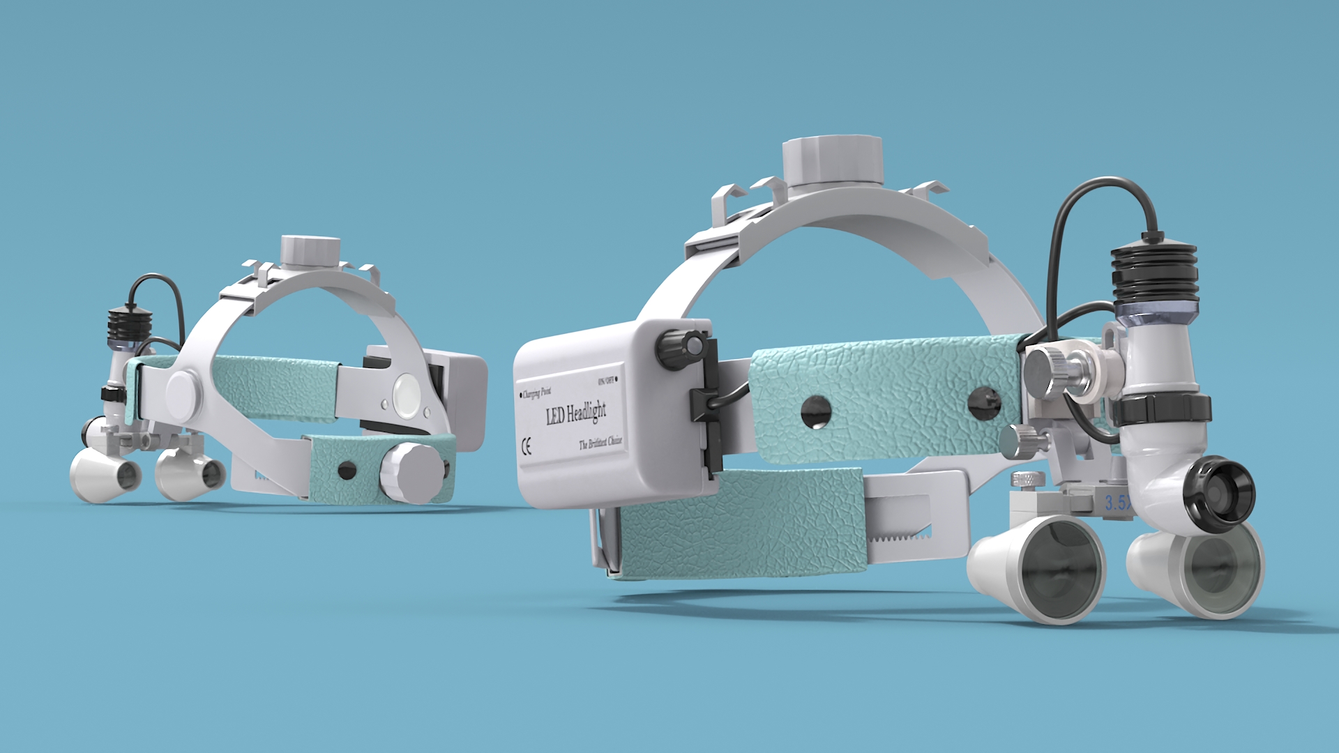 3D Dental Loupe Light model