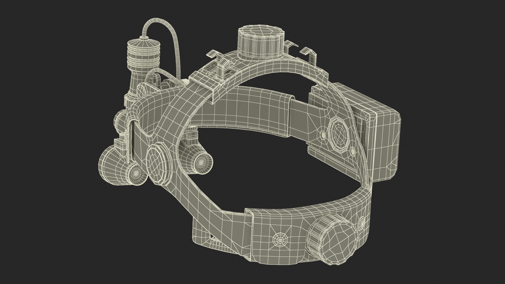 3D Dental Loupe Light model