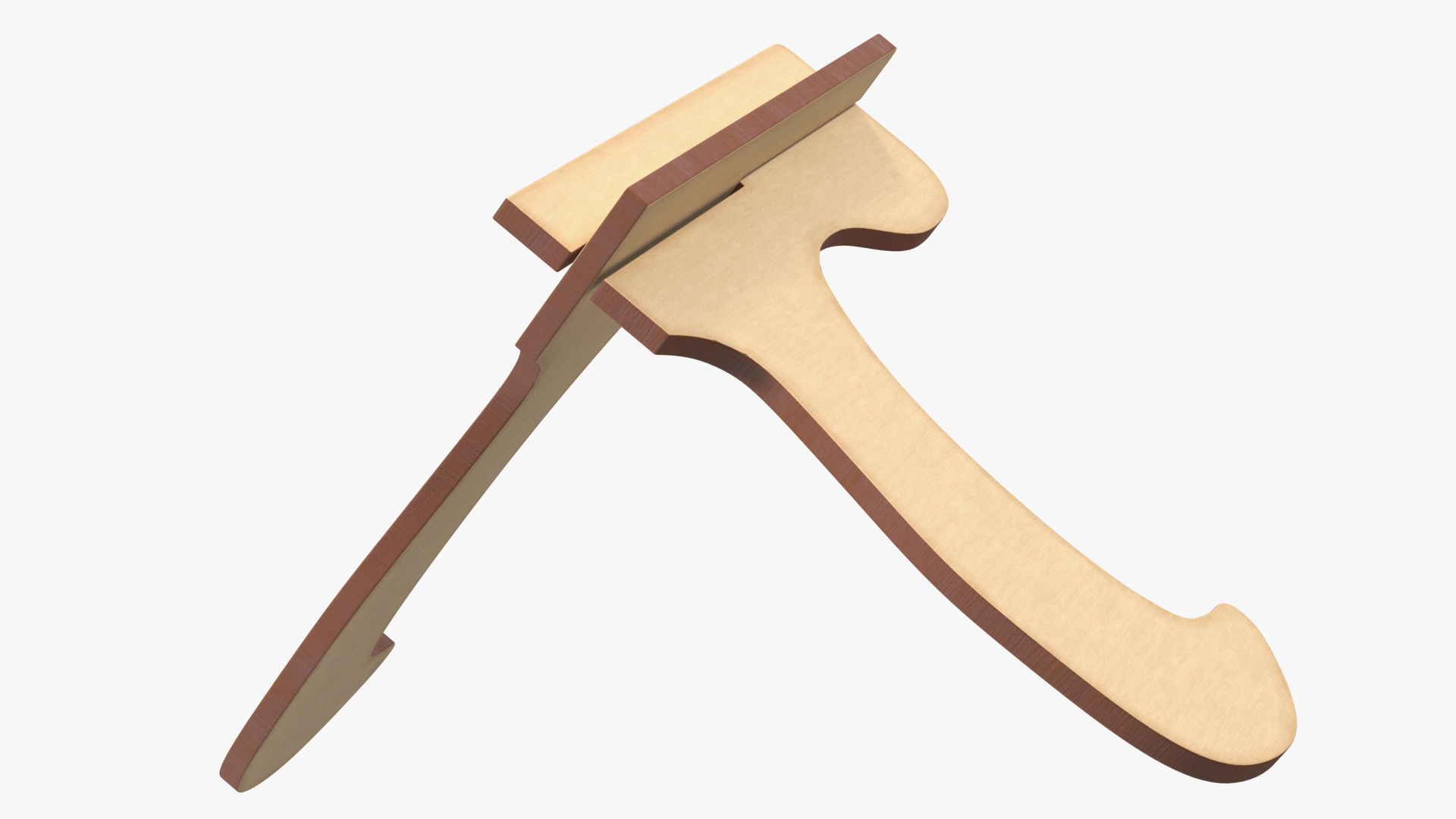 3D Plywood Stand model
