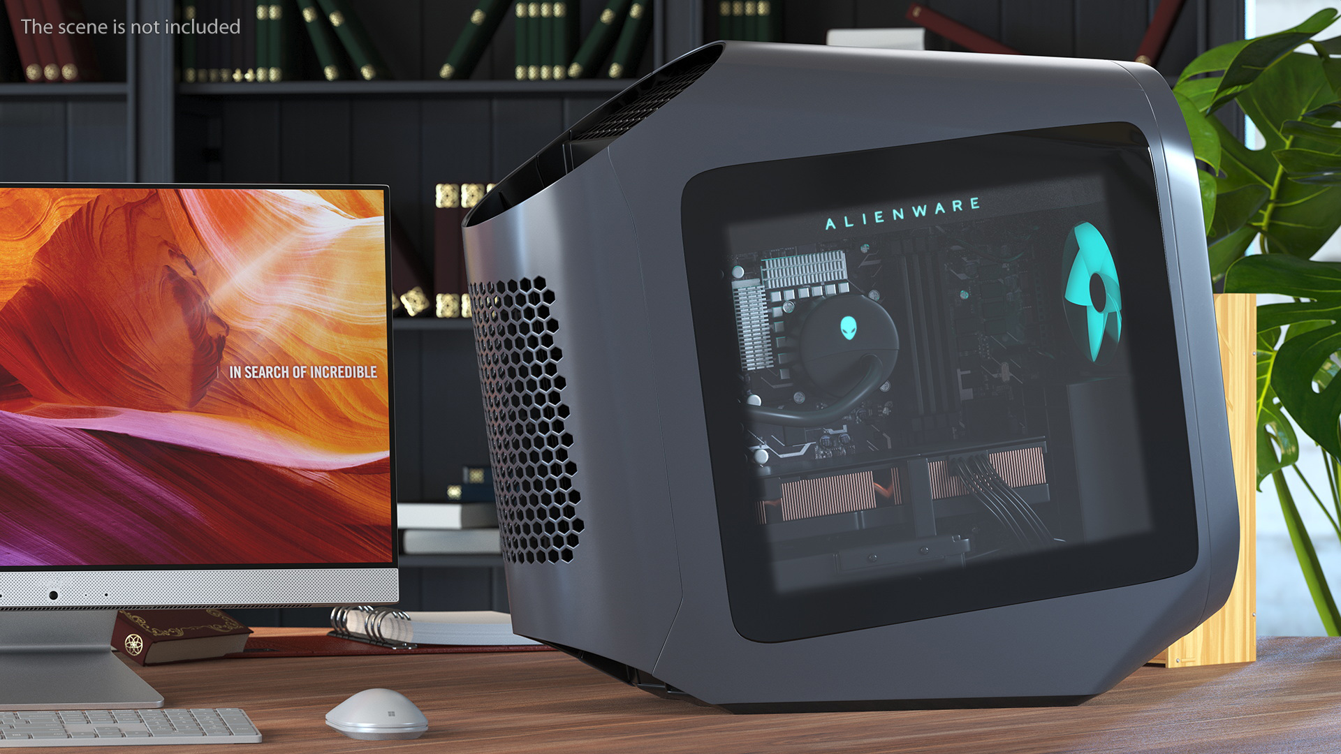 Gaming Desktop Alienware Aurora Black 3D