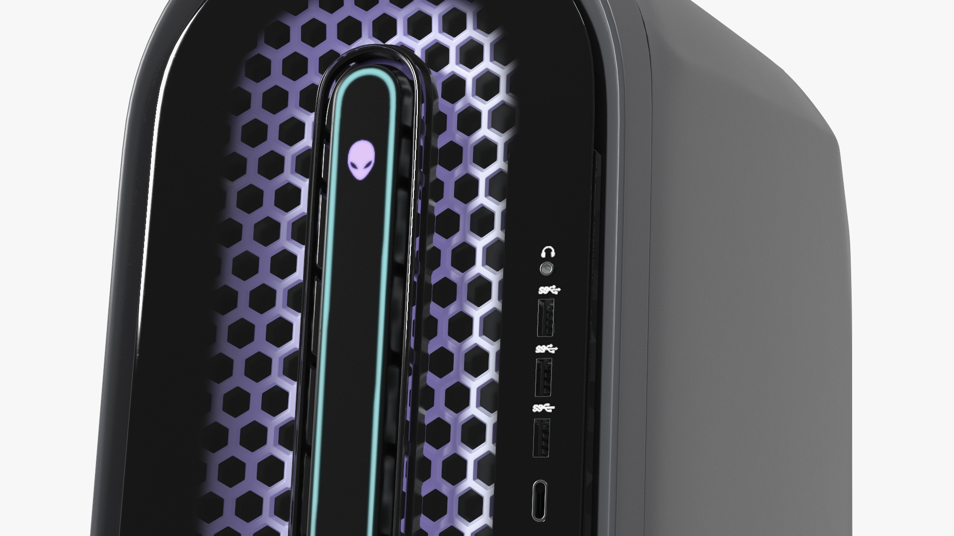 Gaming Desktop Alienware Aurora Black 3D