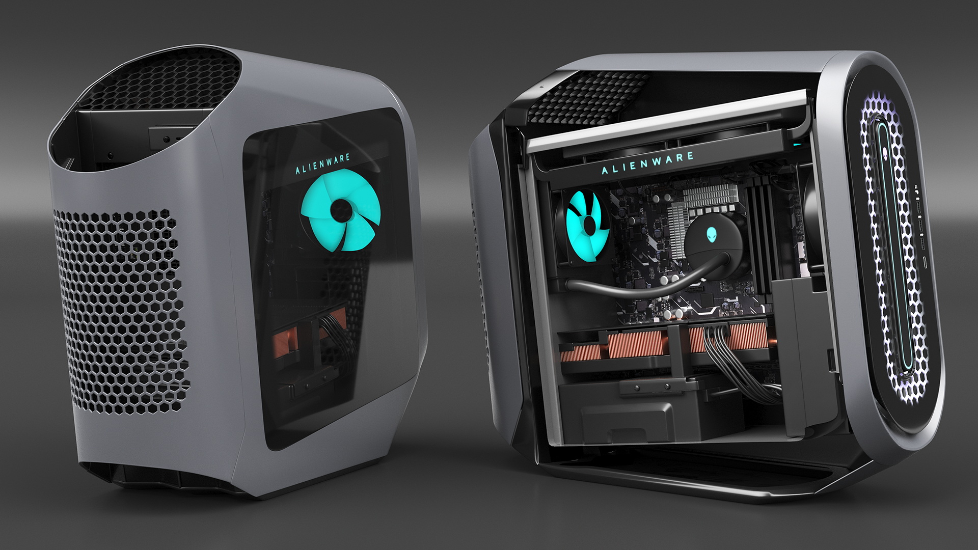 Gaming Desktop Alienware Aurora Black 3D