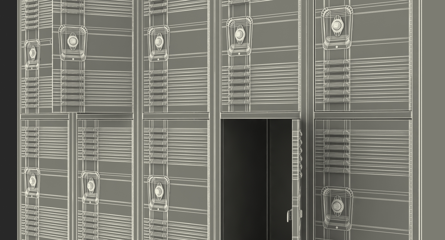 3D Personal Lockers