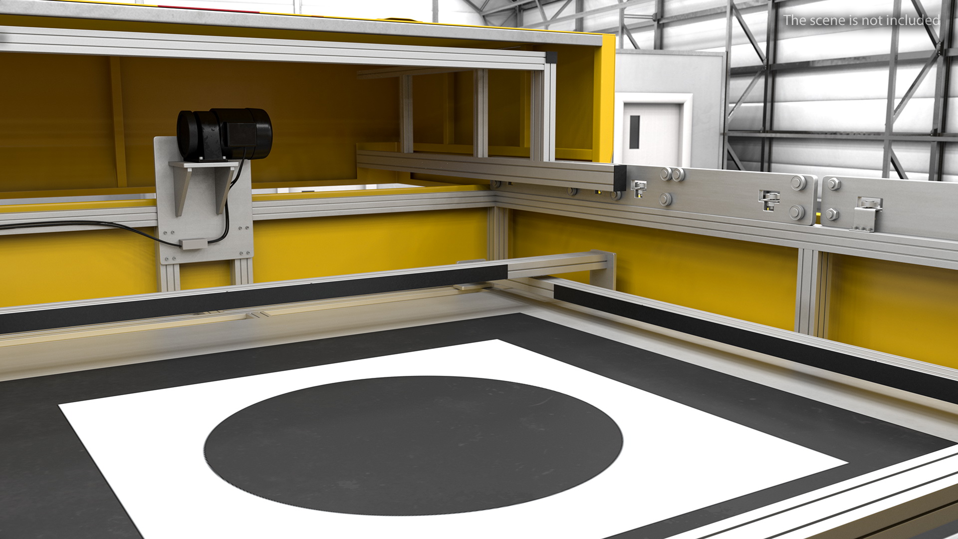 DHL Express Delivery Drone Station 3D model