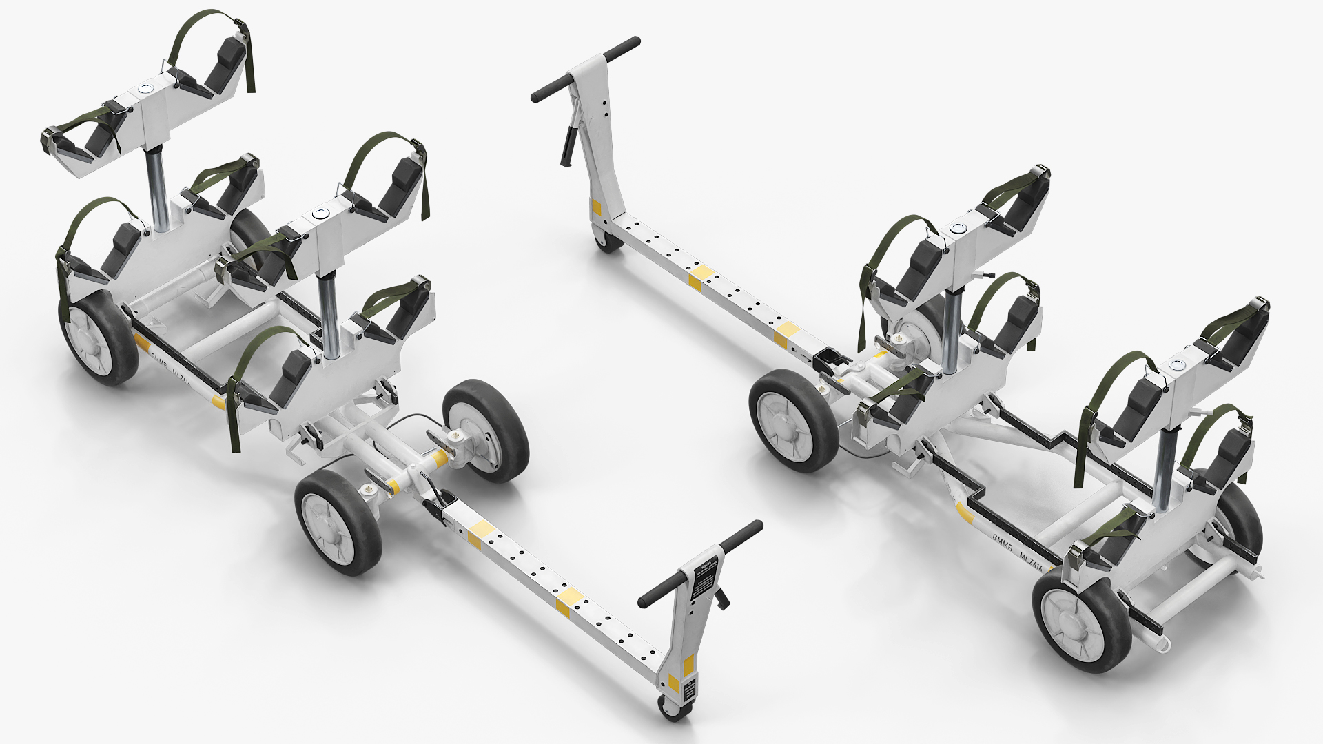 Aircraft Missile Transport Cart Frame - view 2