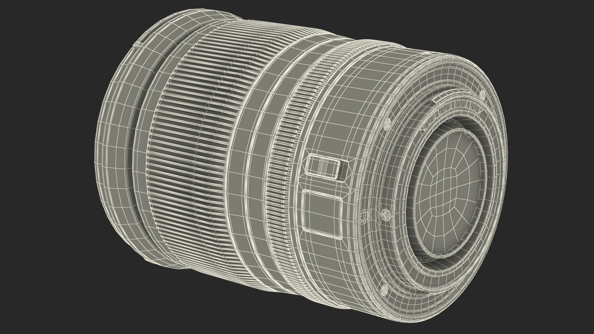 3D model Camera Lens 24 70mm f4 Generic