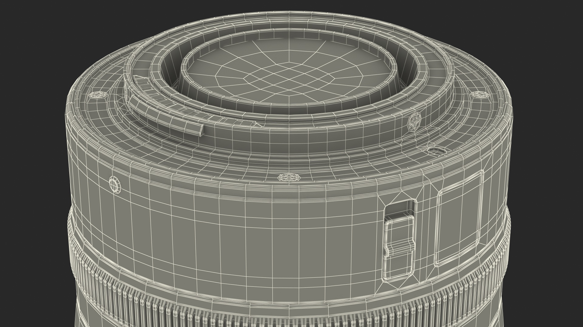 3D model Camera Lens 24 70mm f4 Generic