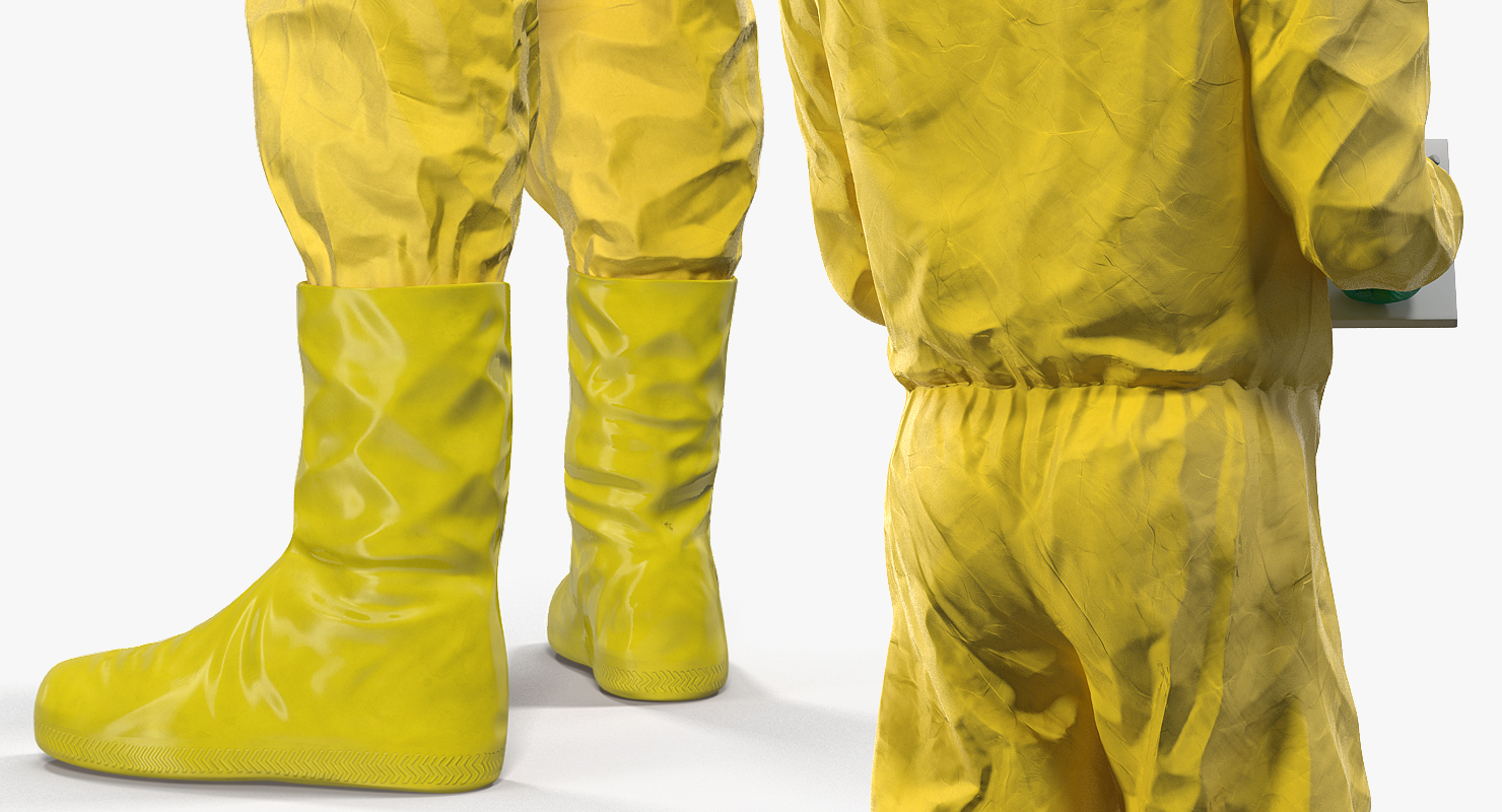 3D Hazardous Materials Worker