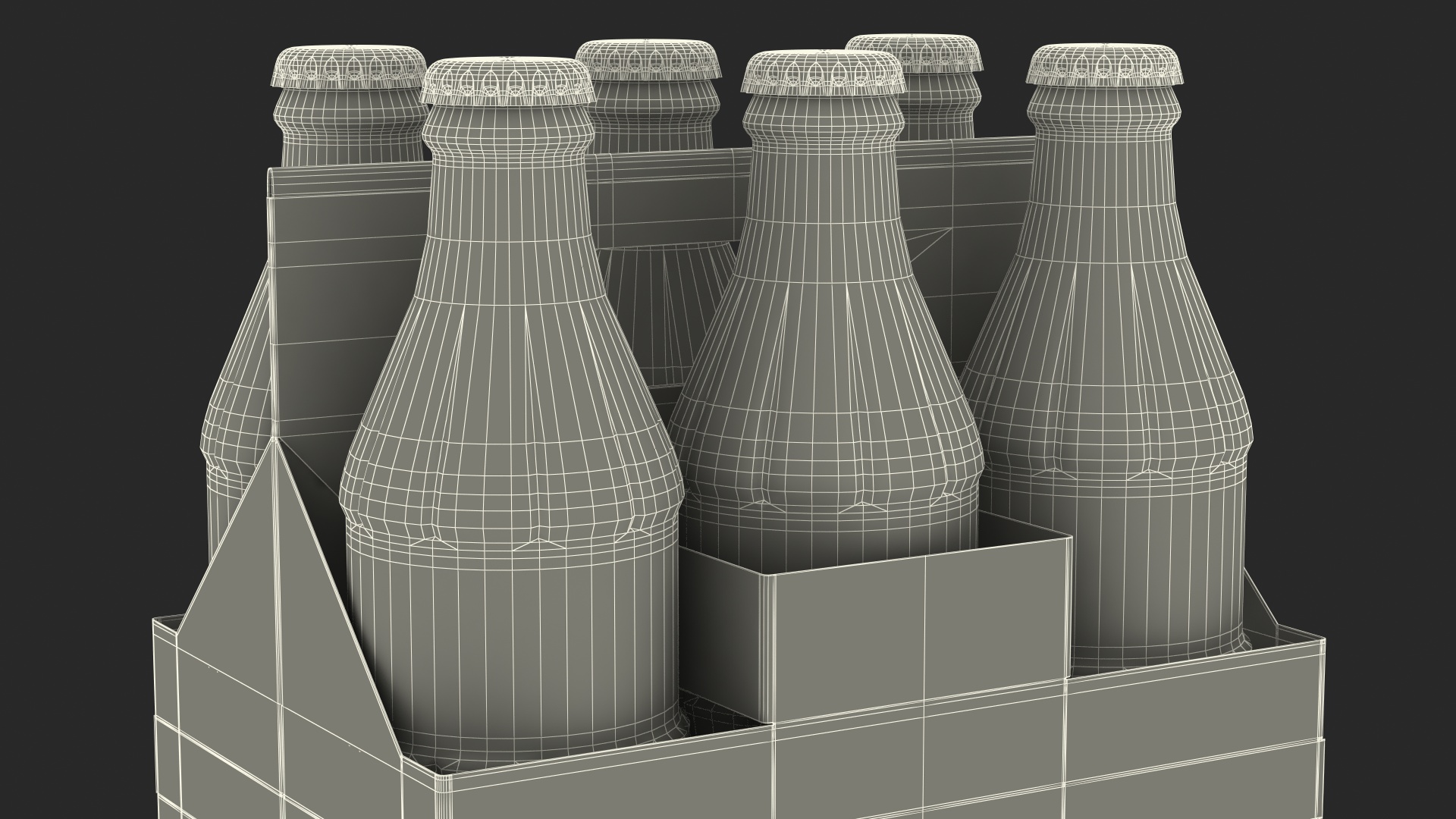 Soda Bottle Package 3D model