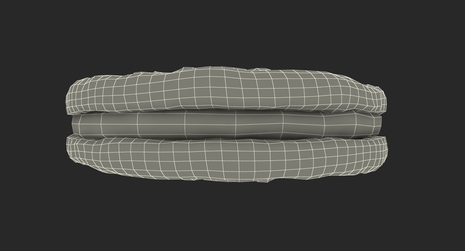 3D model Chocolate Sandwich Cookie