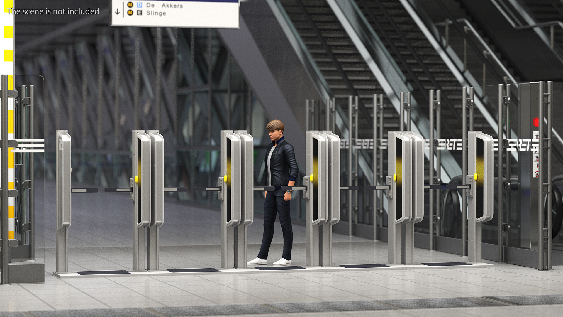3D model Smart Gate Flap